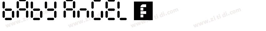 Baby Angel 字体字体转换